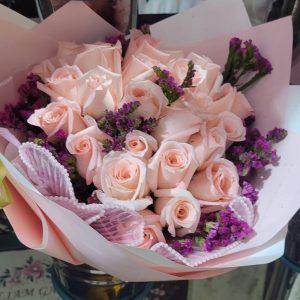 Ramos buchon de rosas