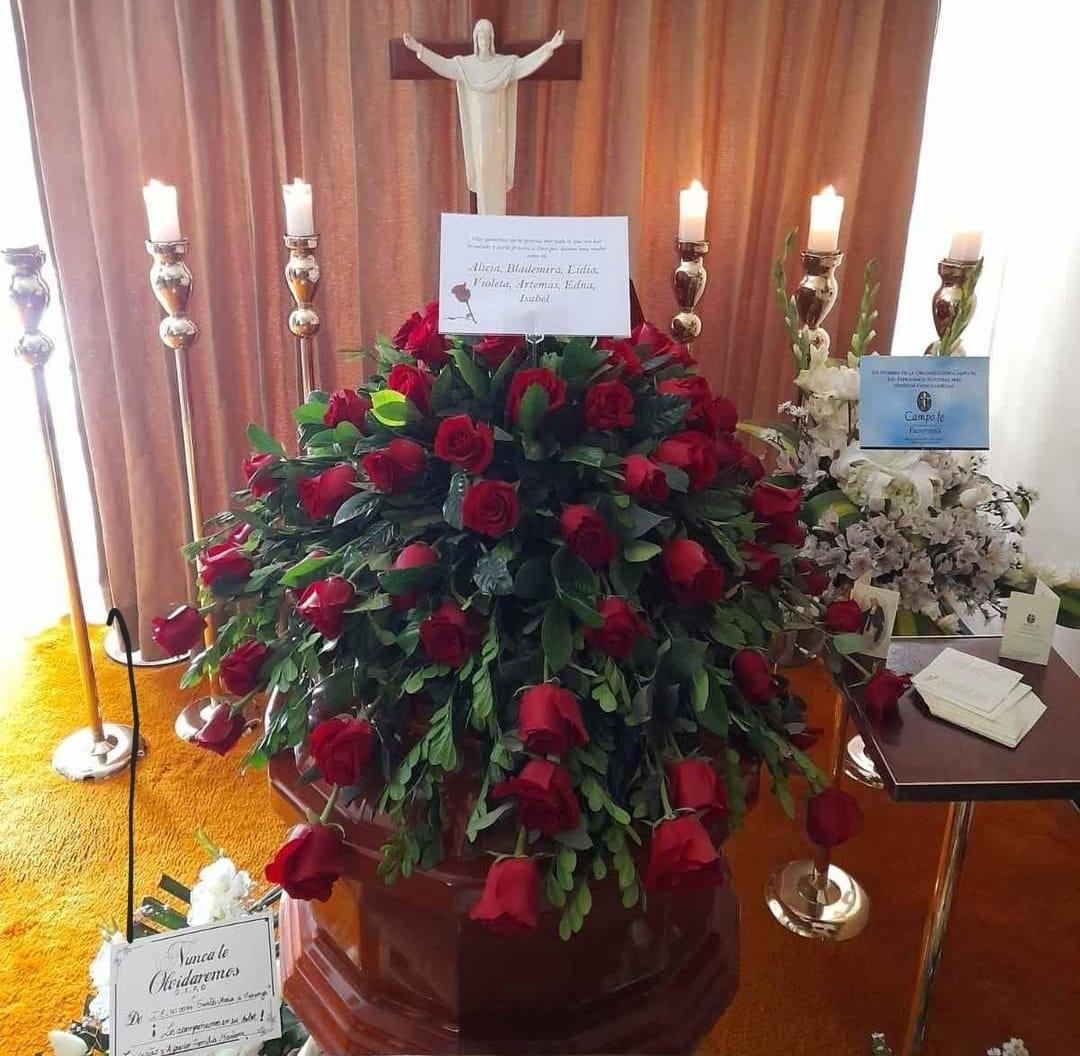 Mantos Floral para el cajón o piso