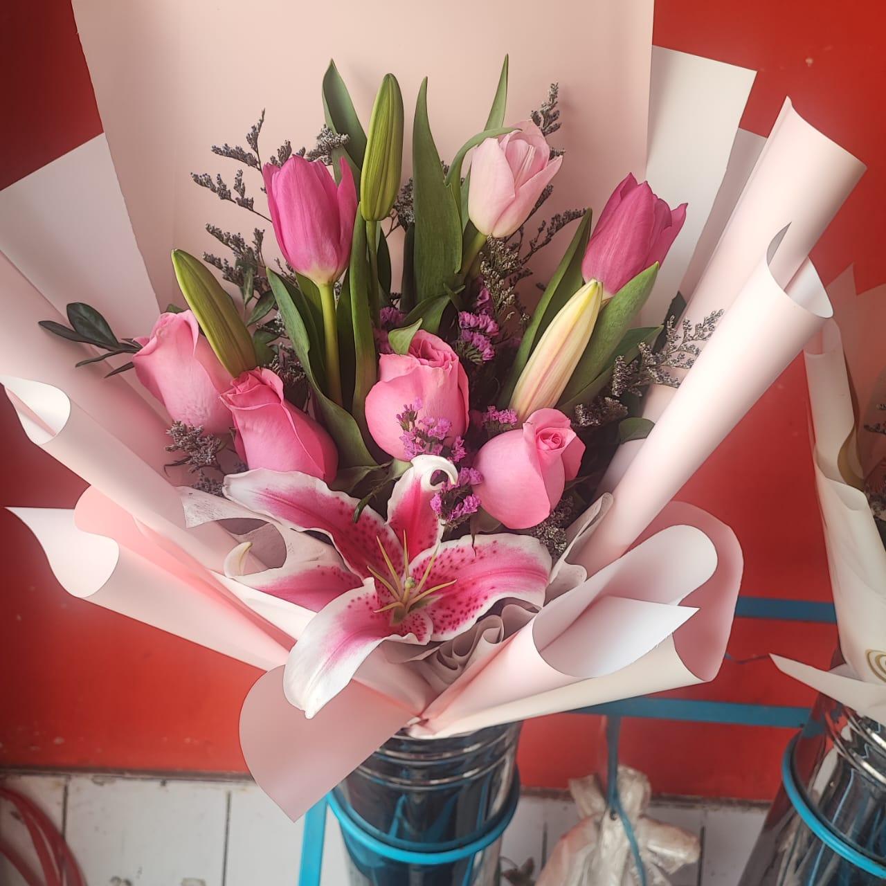 Ramo de tulipanes